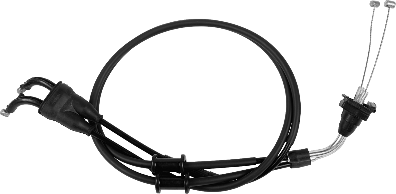 Black Vinyl Throttle Cable - Stock Length - Yamaha YZ450