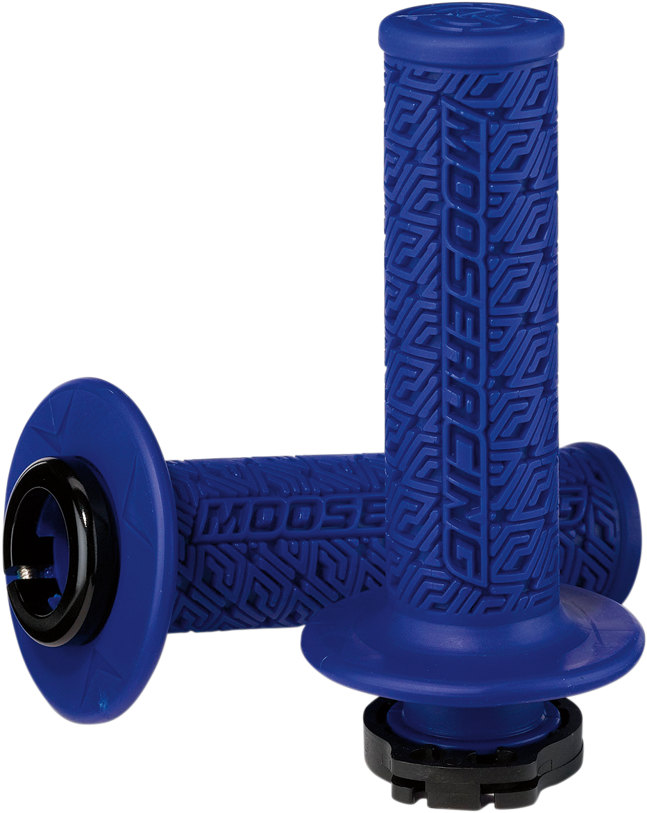 36 Series Lock-On Grips - Blue/Black
