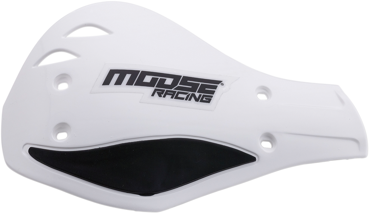 Contour Deflector Handguards - White/Black