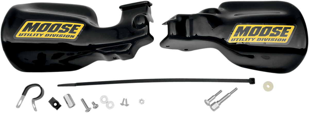 Contoured Handguards - Honda - Black