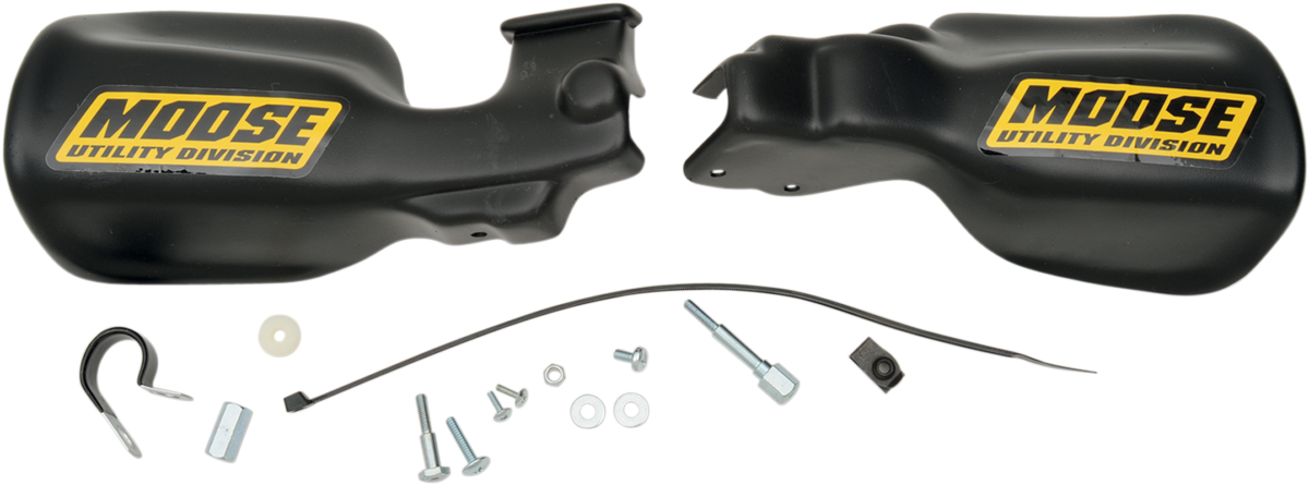 Contoured Handguards - Honda - Black