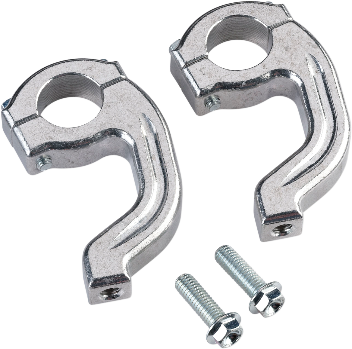 Replacement Contour Handguard Inner Mount Clamp - Pro Taper - Silver