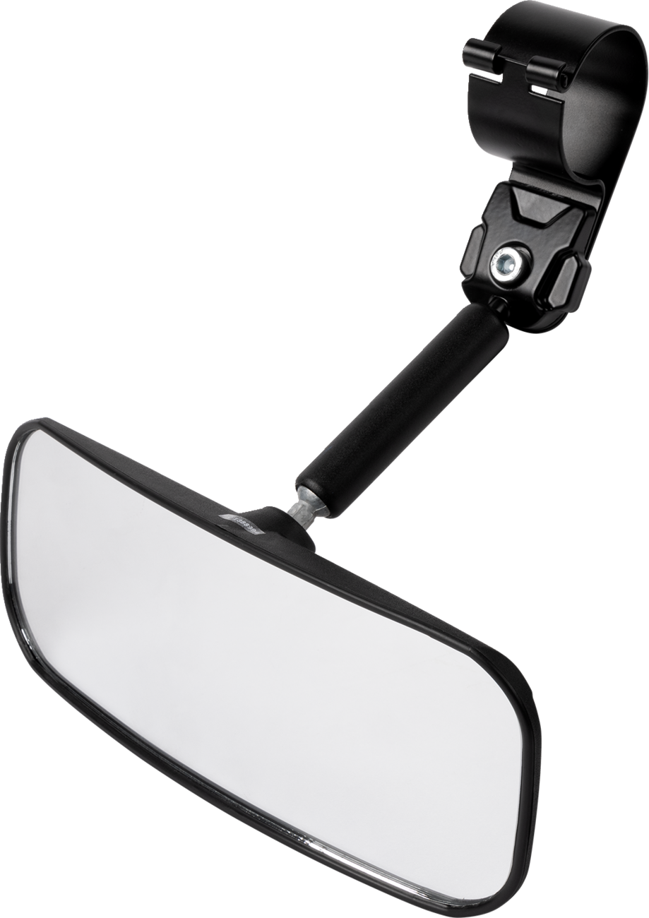 Mirror - Auto-Style - Rear View - Wide Angle - Rectangle - Black - 2"