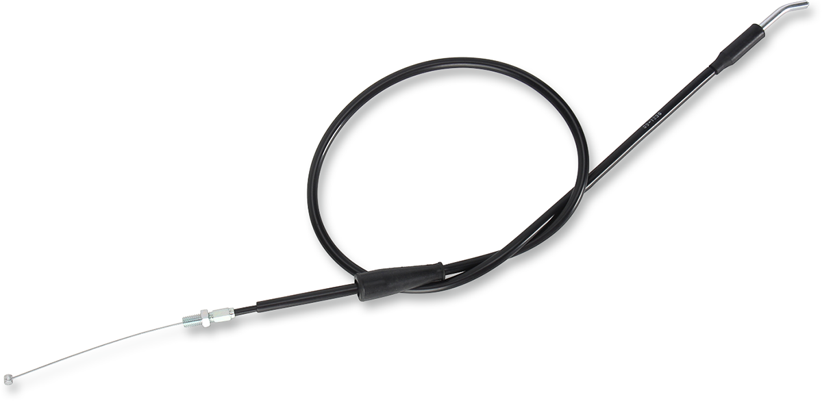Black Vinyl Throttle Cable - Stock Length - Suzuki