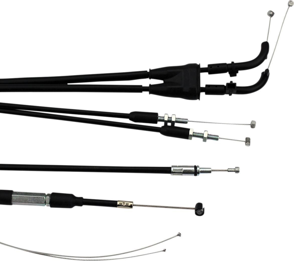 Black Vinyl Throttle Cable - 21" - Honda