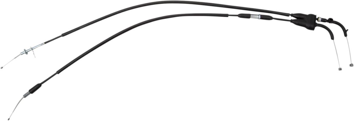 Black Vinyl Throttle Cable - Stock Length - Yamaha