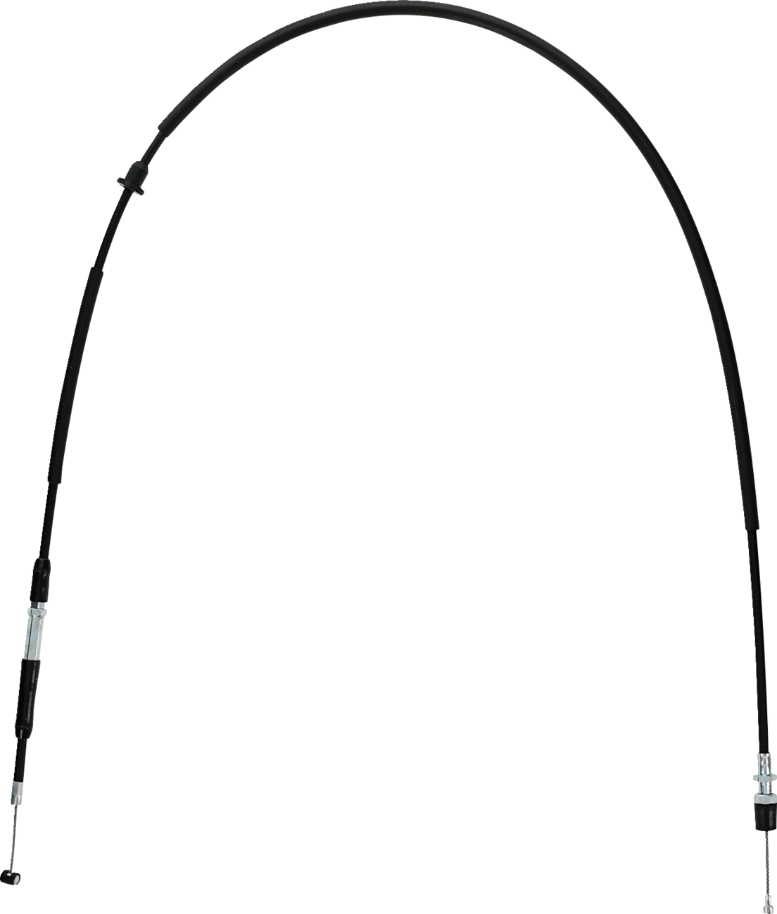 Black Vinyl Throttle Cable - Stock Length - Polaris