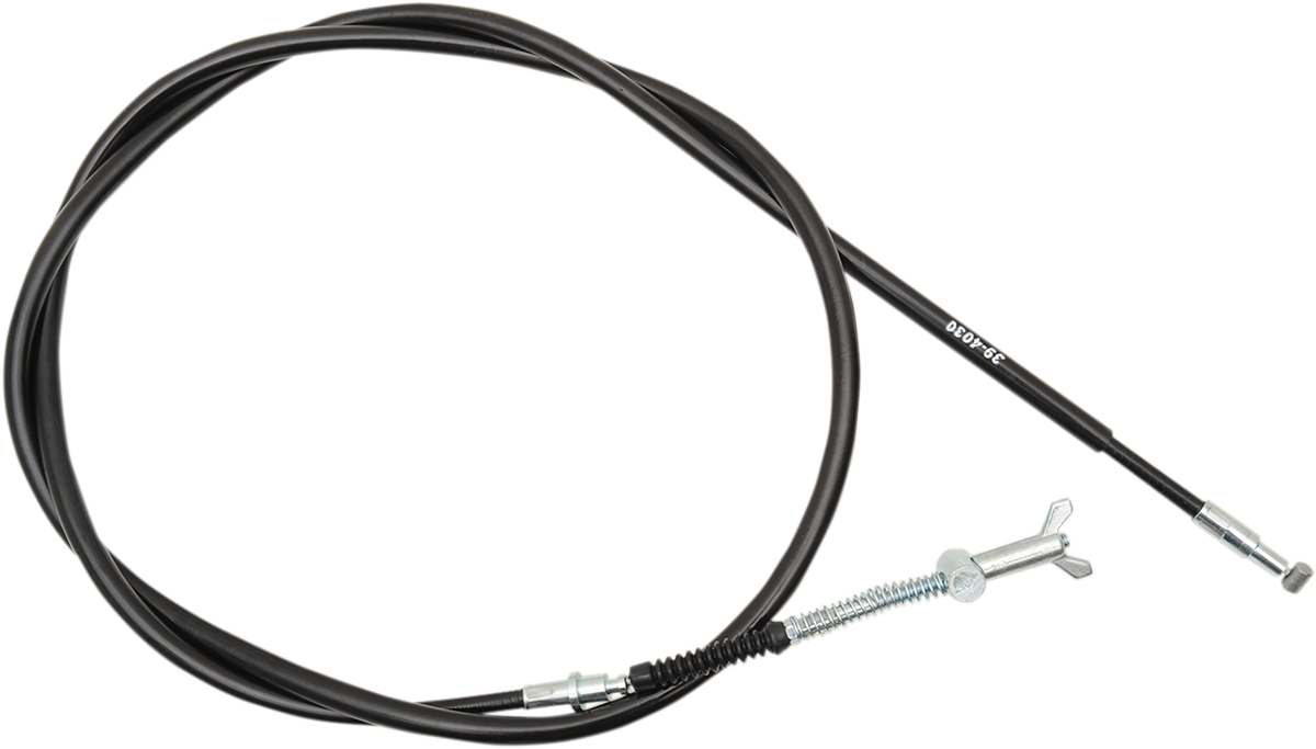 Black Vinyl Brake Cable - Rear - Parking - Honda