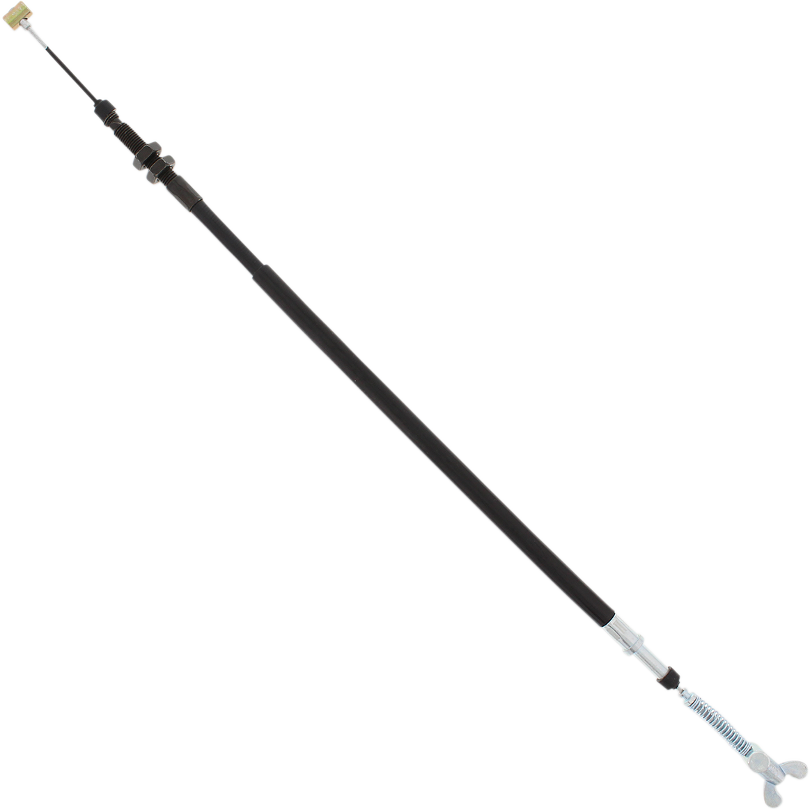 Black Vinyl Brake Cable - Rear - Kawasaki