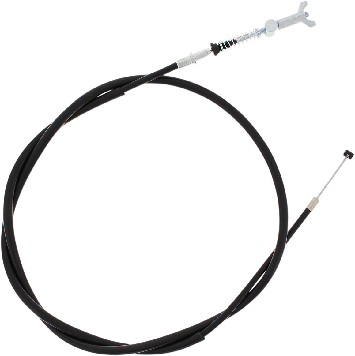 Black Vinyl Brake Cable - Rear - Parking - Yamaha