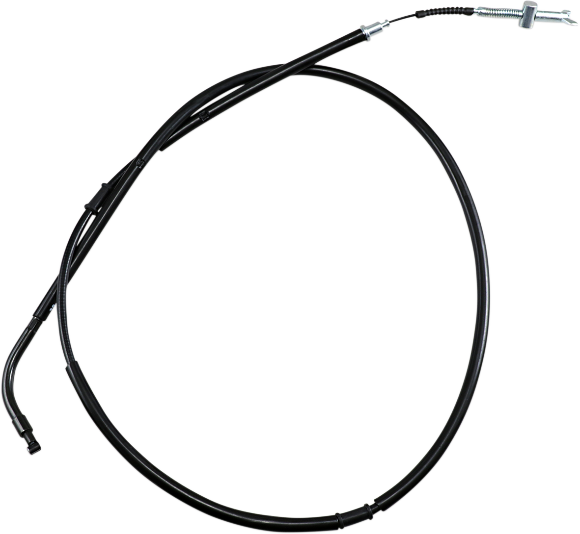Black Vinyl Brake Cable - Rear - Parking - Yamaha
