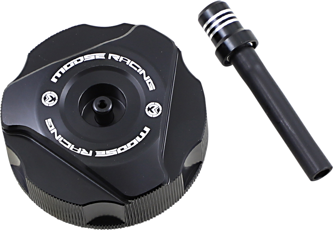 Aluminum Gas Cap - Black - Gas Gas