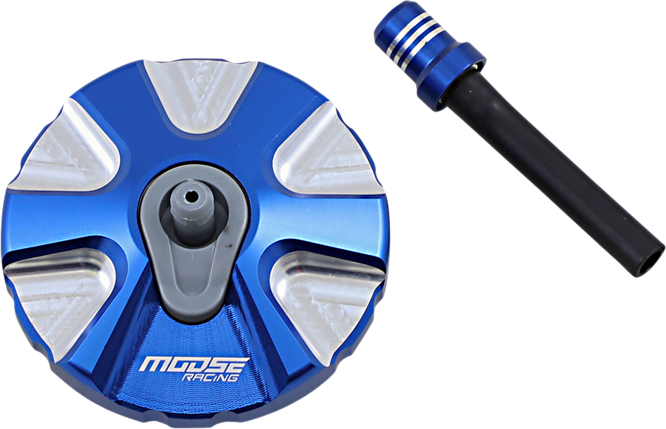 Aluminum Gas Cap - Blue - Husqvarna