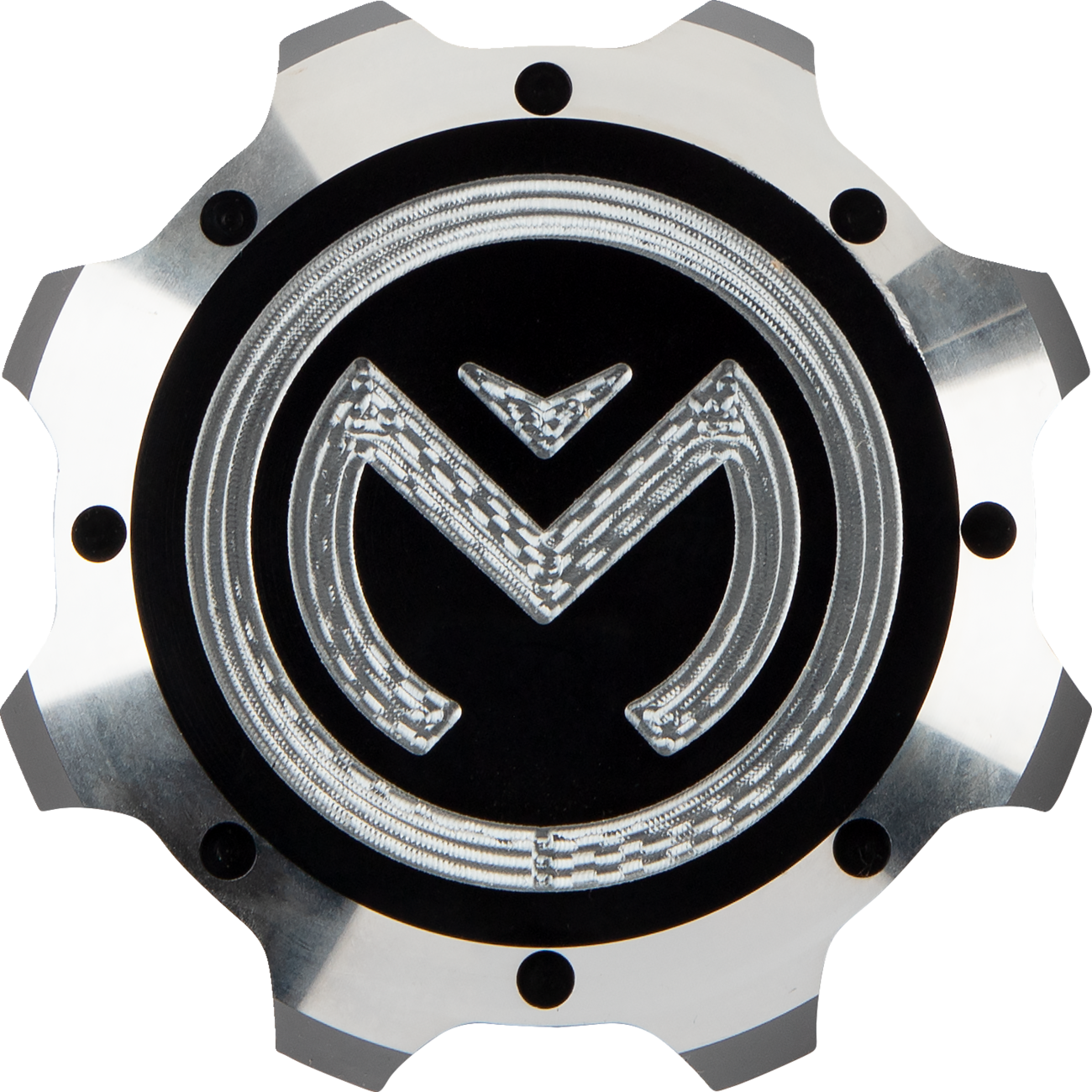 Gas Cap - Silver/Black - Can-Am