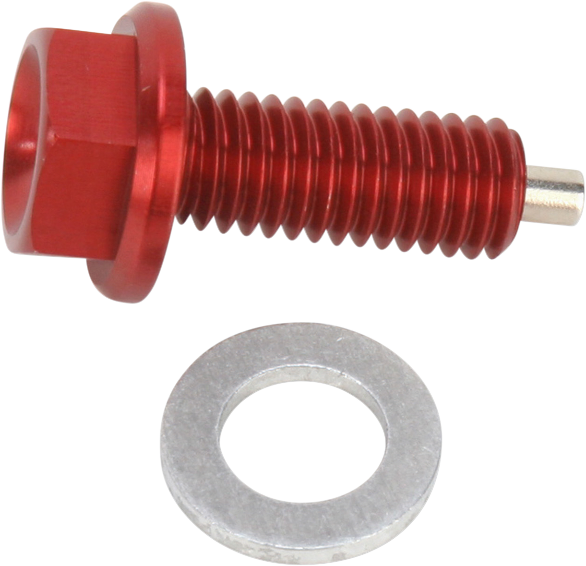 Magnetic Drain Plug - Red - Honda
