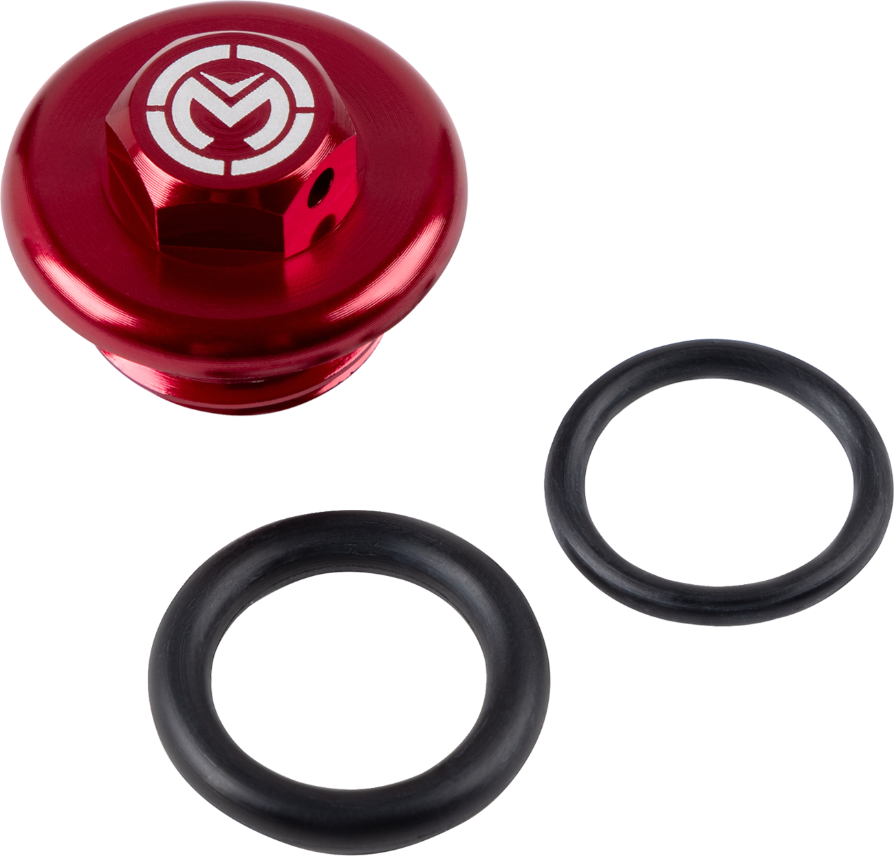 Oil Cap Kit - Red - Honda