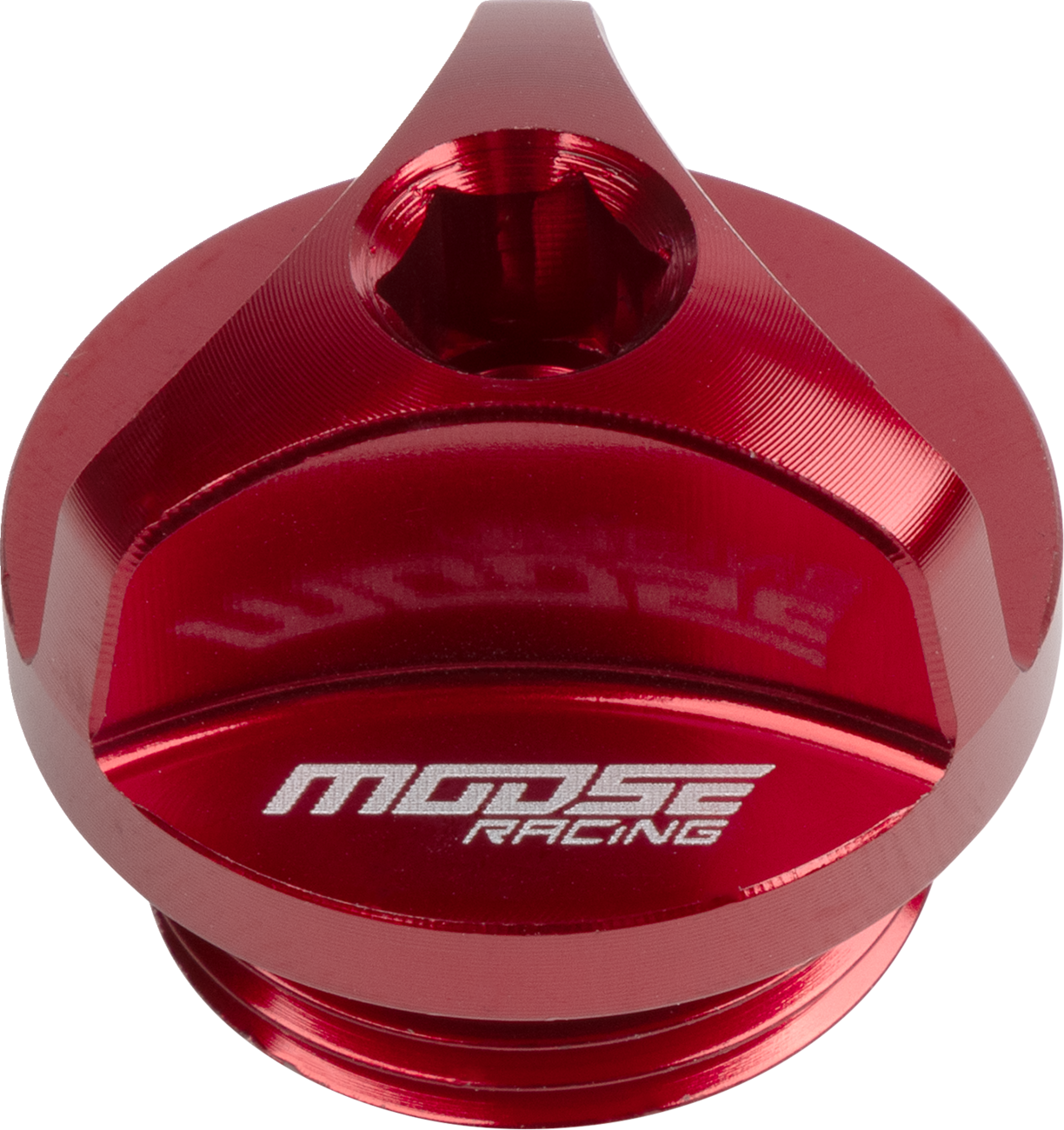 Oil Filter Plug - Red - Beta