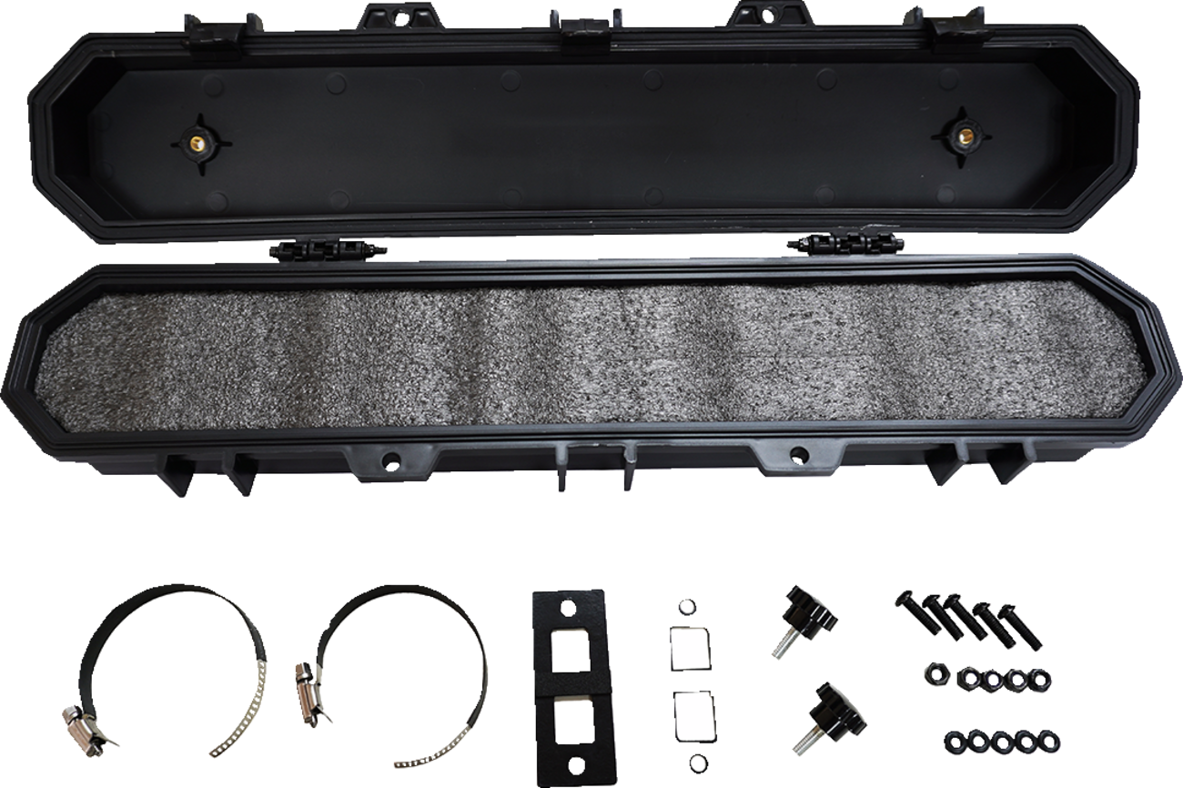 Drive Belt Storage Case with Mounting Hardware