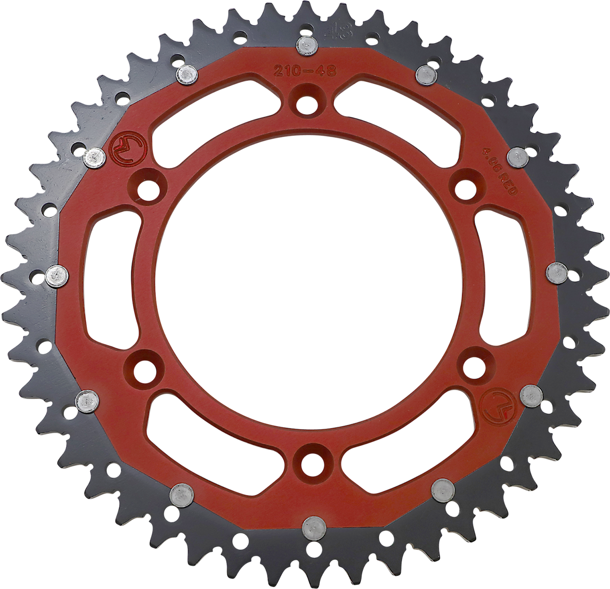 Dual Sprocket - 48 Tooth - Red - Honda