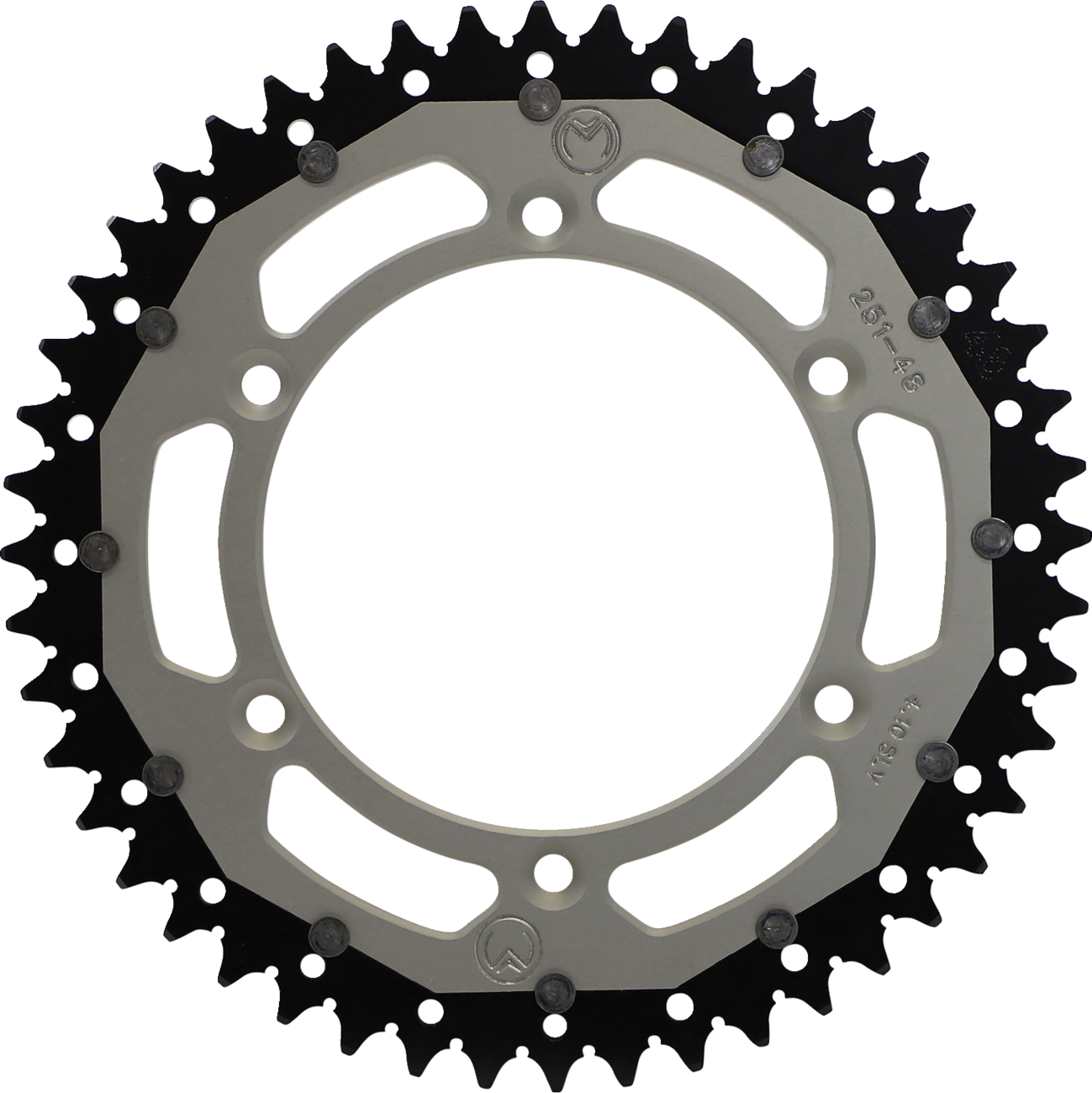Dual Sprocket - 48 Tooth - Silver - Yamaha
