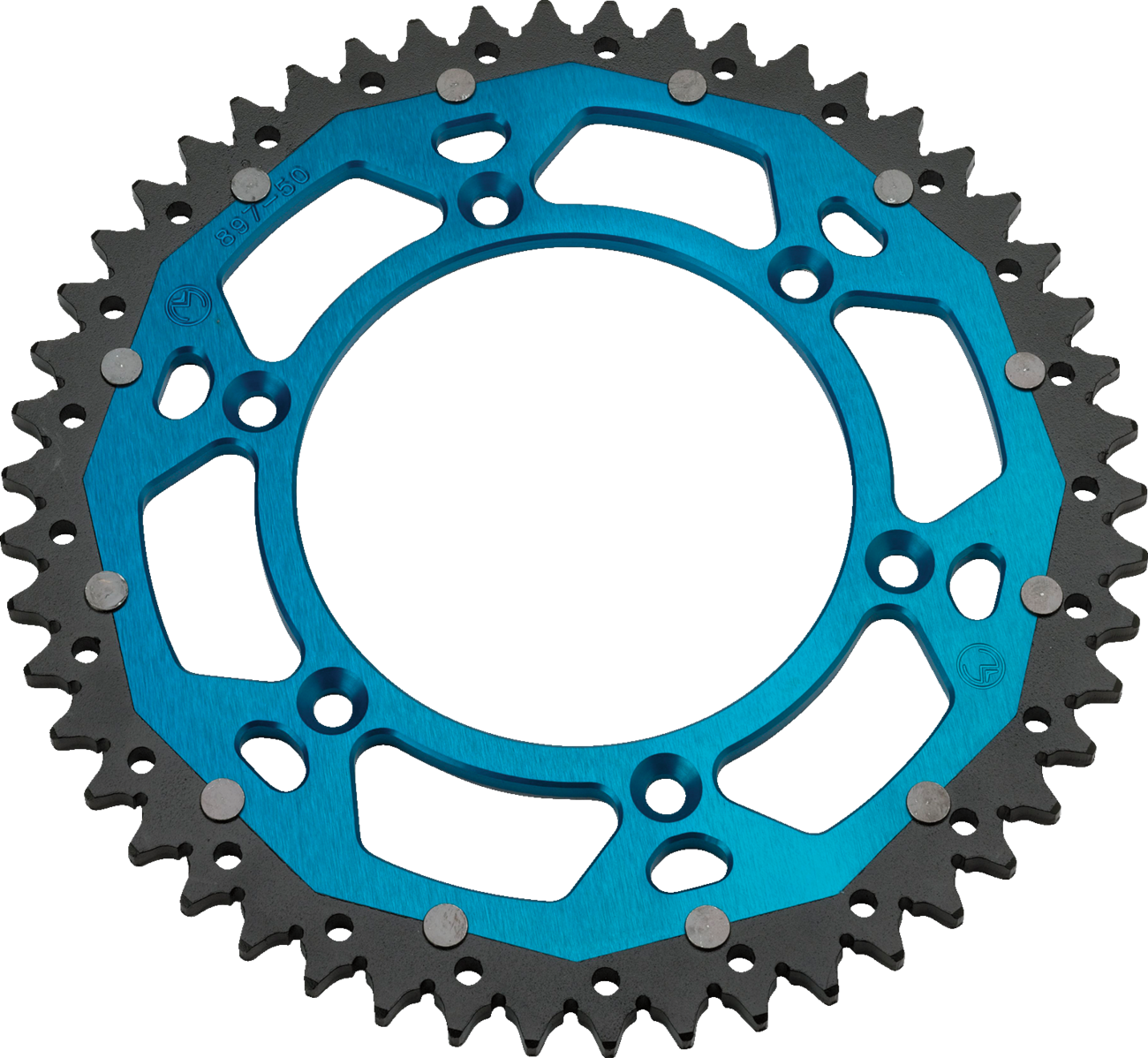 Dual Sprocket - 50 Tooth - Blue - Yamaha