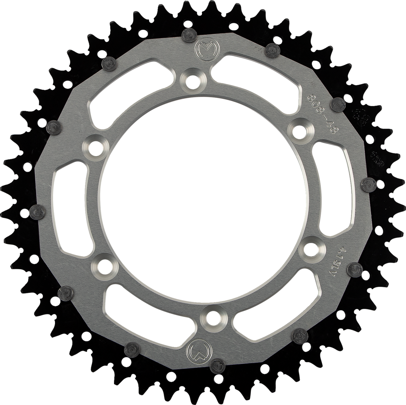 Dual Sprocket - 48 Tooth - Silver - Kawasaki/Suzuki