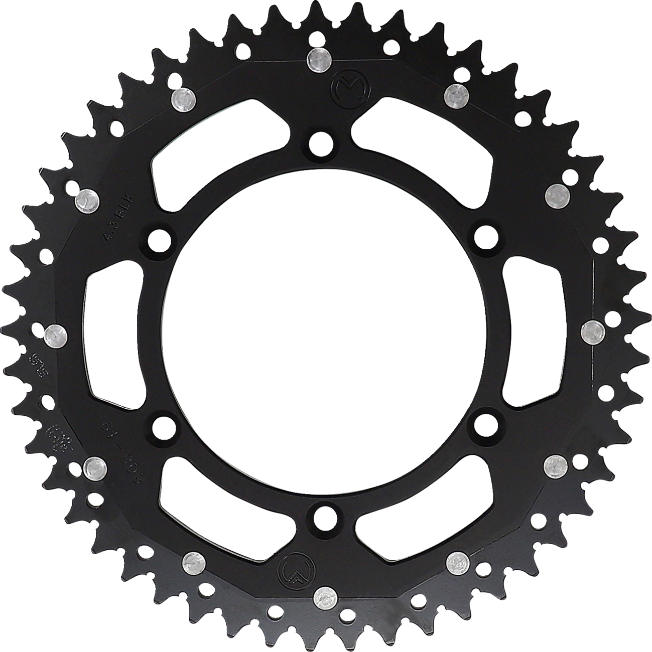 Dual Sprocket - 49 Tooth - Black - Kawasaki/Suzuki