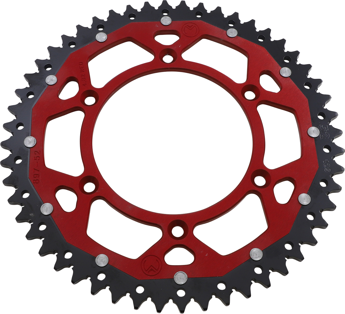 Dual Sprocket - 52 Tooth - Red - Gas Gas