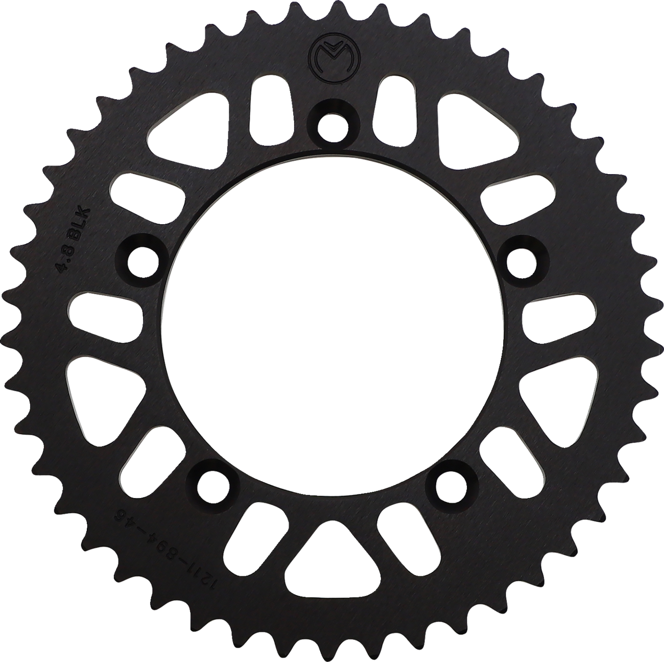 Rear Sprocket - Aluminum - 46 Tooth - Black - Husqvarna/KTM