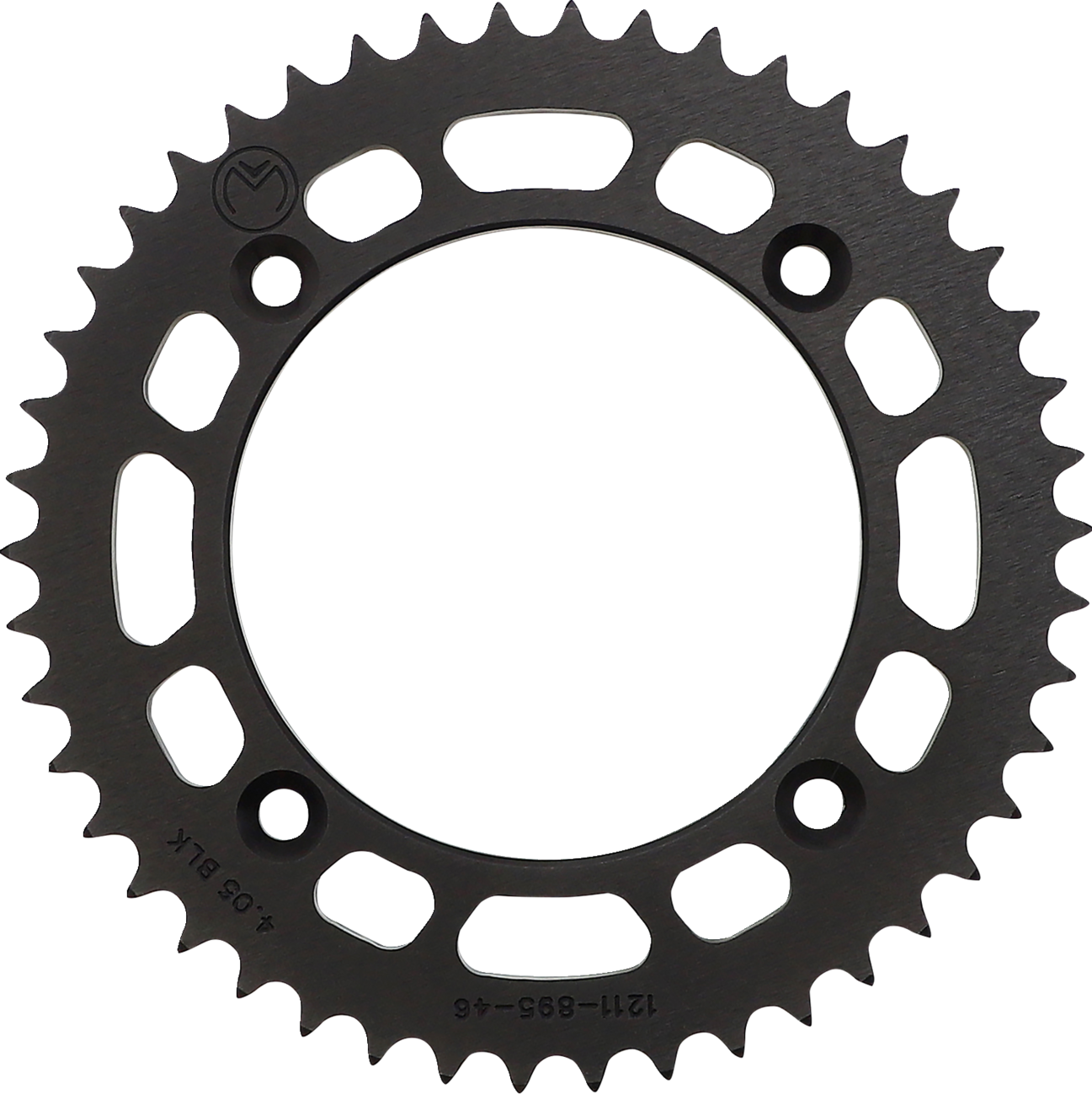 Rear Sprocket - Aluminum - 46 Tooth - Black - Husqvarna/KTM