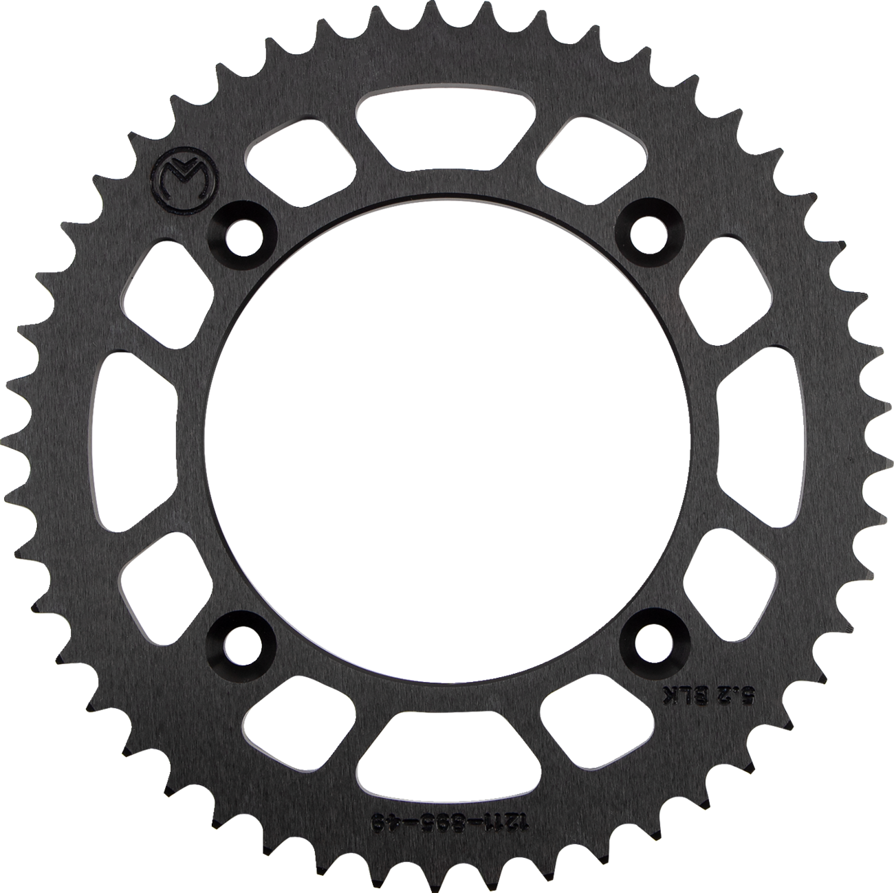 Rear Sprocket - Aluminum - 49 Tooth - Black - Husqvarna/KTM