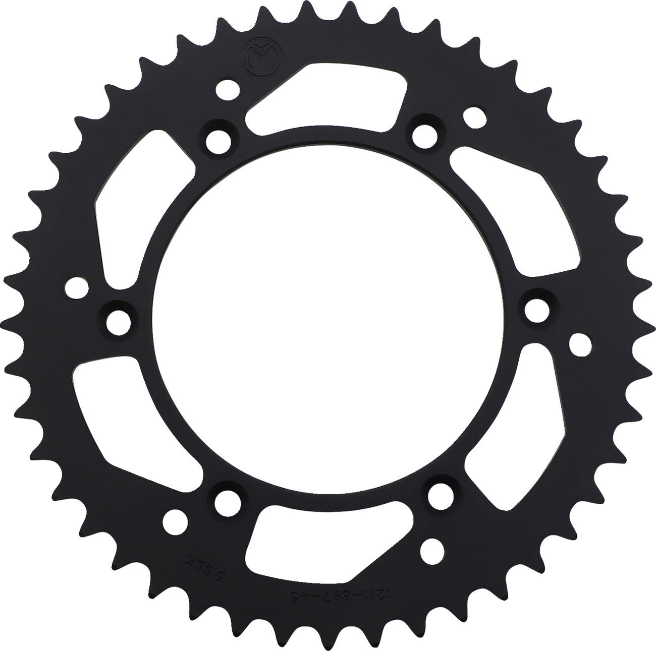 Rear Sprocket - Aluminum - 45 Tooth - Black - Husaberg/Husqvarna/KTM