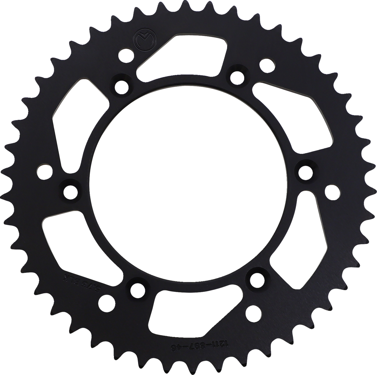 Rear Sprocket - Aluminum - 46 Tooth - Black - Husaberg/Husqvarna/KTM