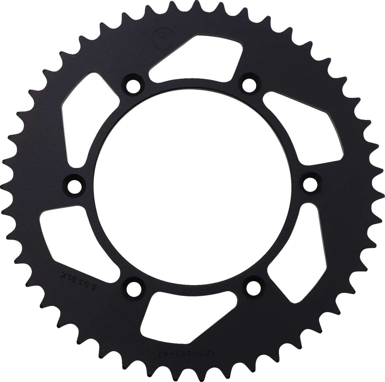 Rear Sprocket - Aluminum - 47 Tooth - Black - Husaberg/Husqvarna/KTM