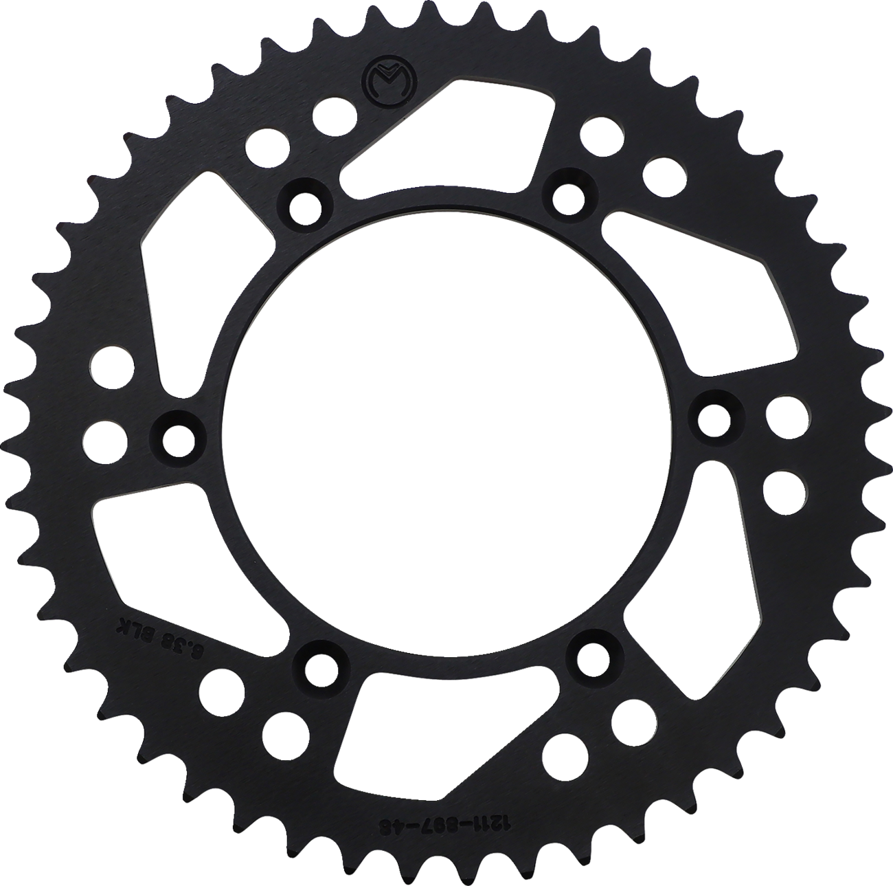 Rear Sprocket - Aluminum - 48 Tooth - Black - Husaberg/Husqvarna/KTM