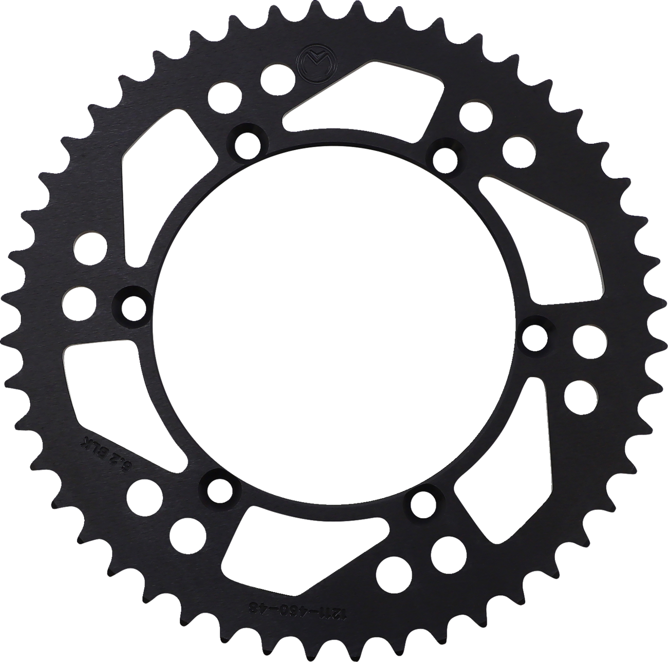 Rear Sprocket - Aluminum - 48 Tooth - Black - Kawasaki/Suzuki