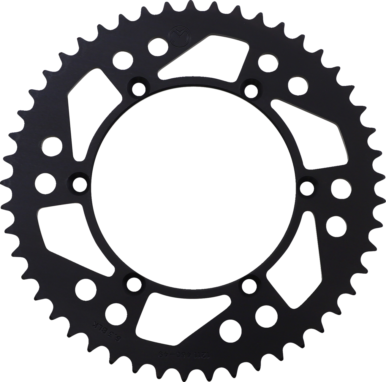 Rear Sprocket - Aluminum - 49 Tooth - Black - Kawasaki/Suzuki