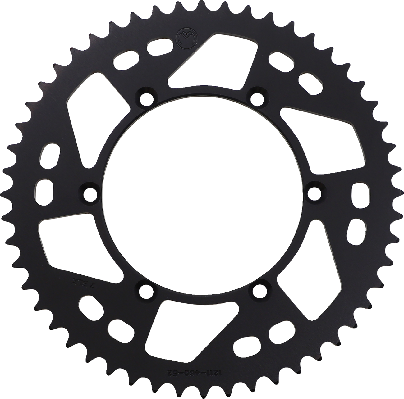 Rear Sprocket - Aluminum - 52 Tooth - Black - Kawasaki/Suzuki