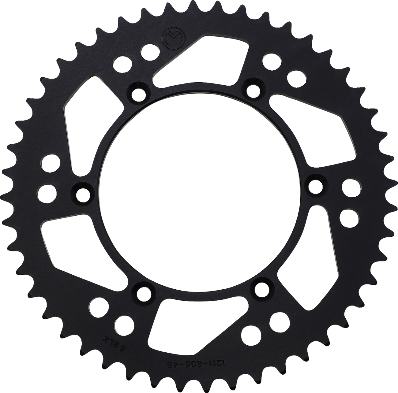 Rear Sprocket - Aluminum - 48 Tooth - Black - Kawasaki/Suzuki