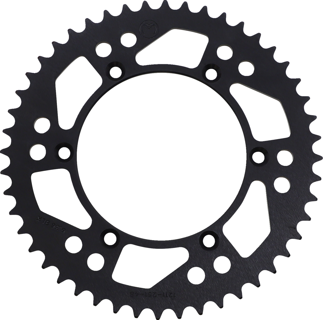 Rear Sprocket - Aluminum - 48 Tooth - Black - Yamaha