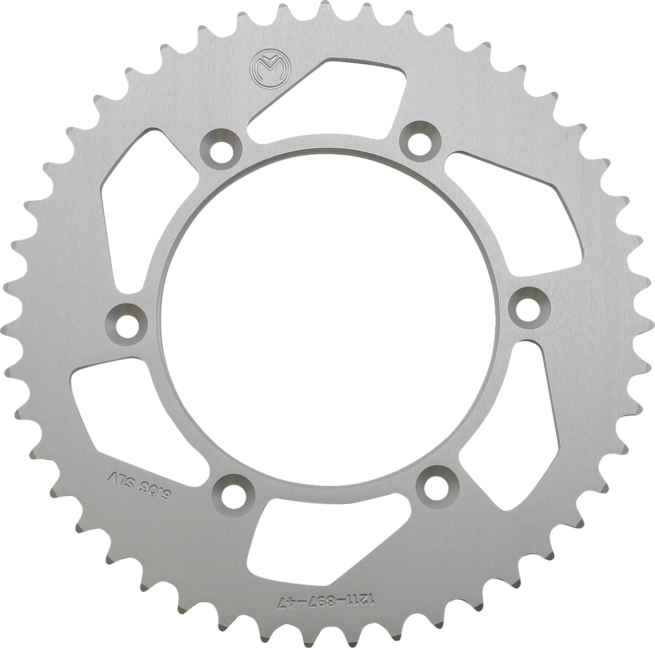 Rear Sprocket - Aluminum - 47 Tooth - Silver - Husaberg/Husqvarna/KTM