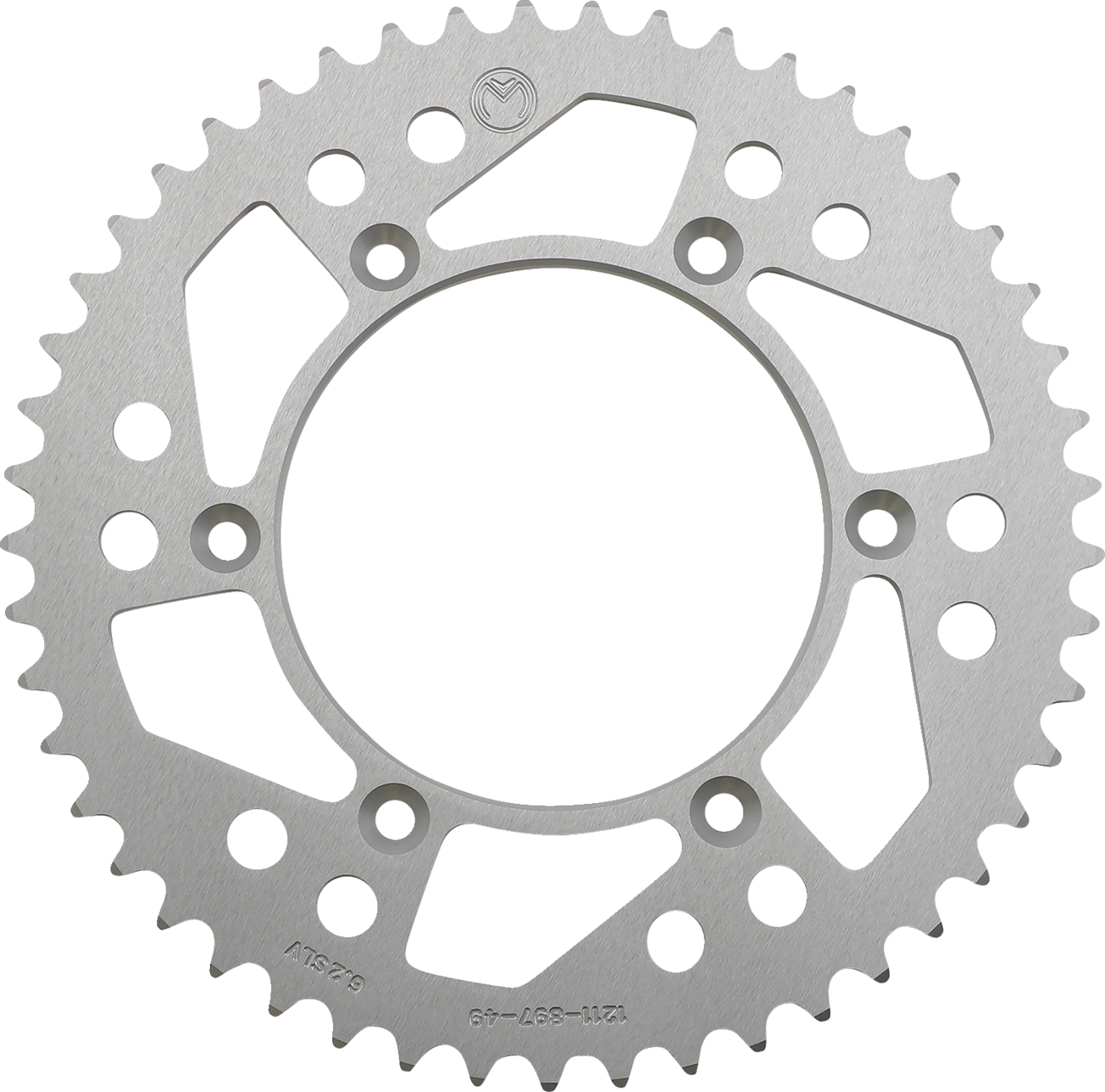 Rear Sprocket - Aluminum - 49 Tooth - Silver - Husaberg/Husqvarna/KTM