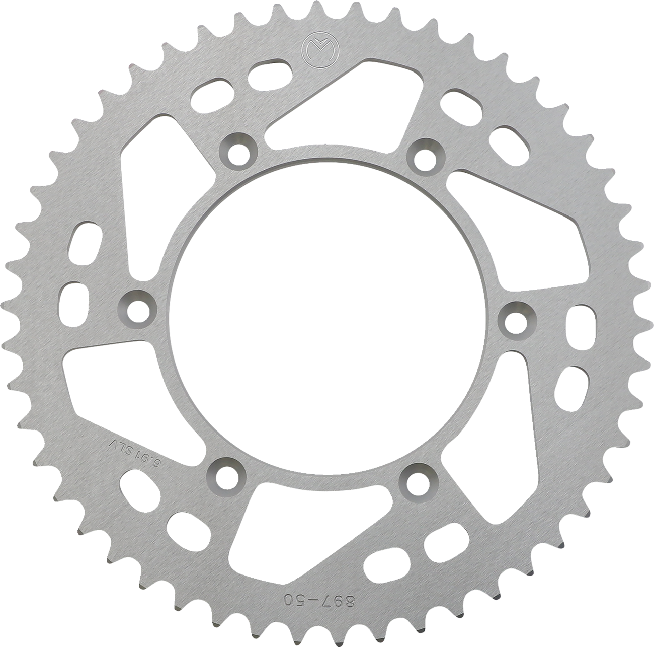 Rear Sprocket - Aluminum - 50 Tooth - Silver - Husaberg/Husqvarna/KTM