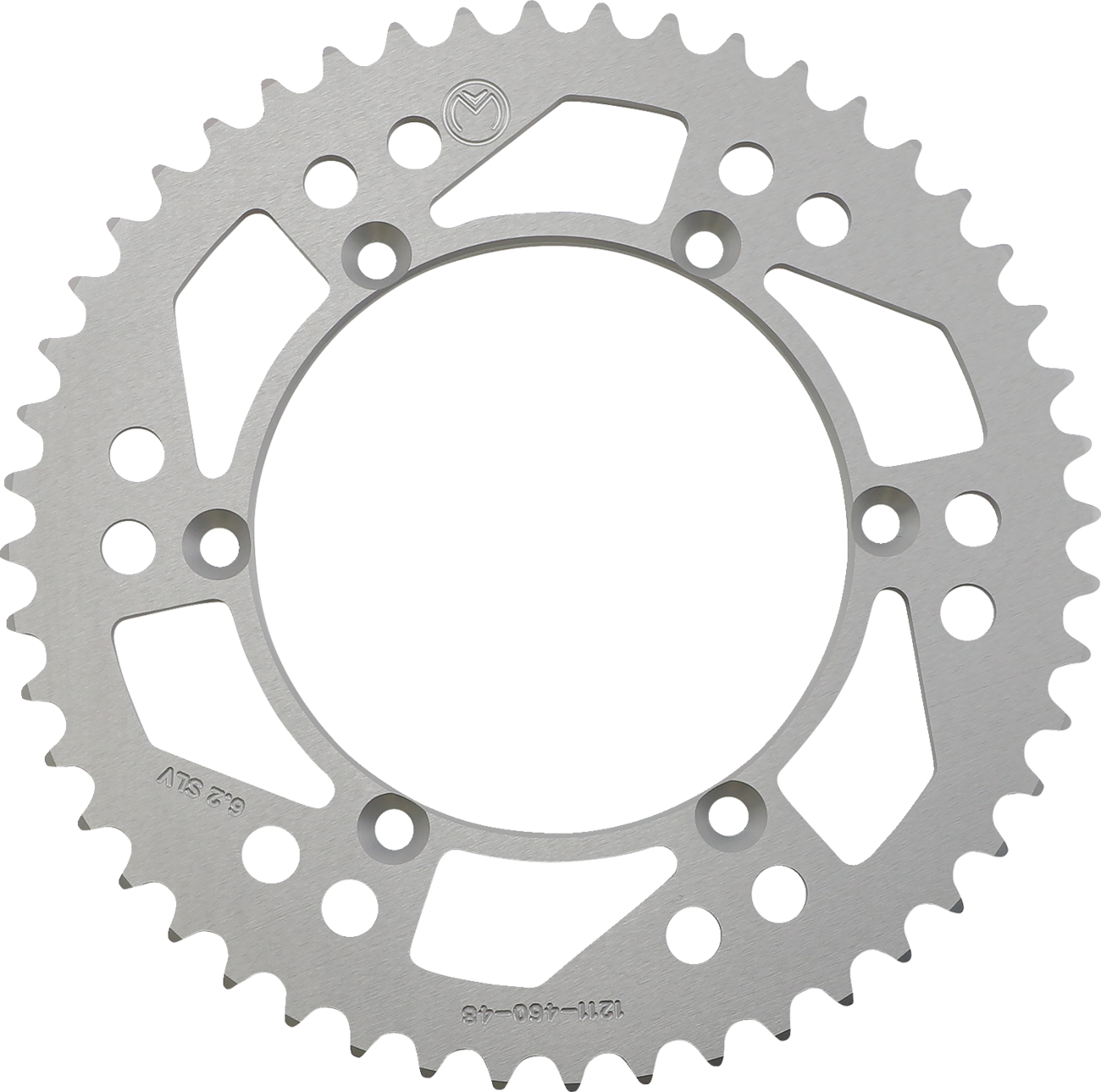 Rear Sprocket - Aluminum - 48 Tooth - Silver - Kawasaki/Suzuki