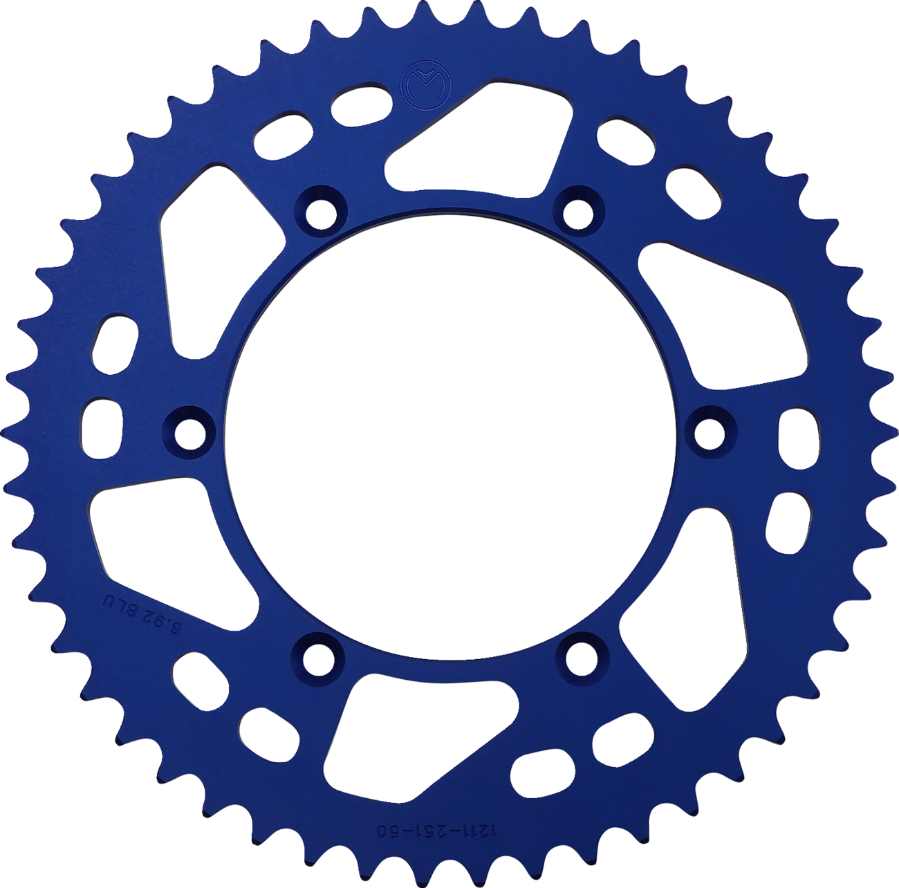 Rear Sprocket - Aluminum - 50 Tooth - Blue - Yamaha
