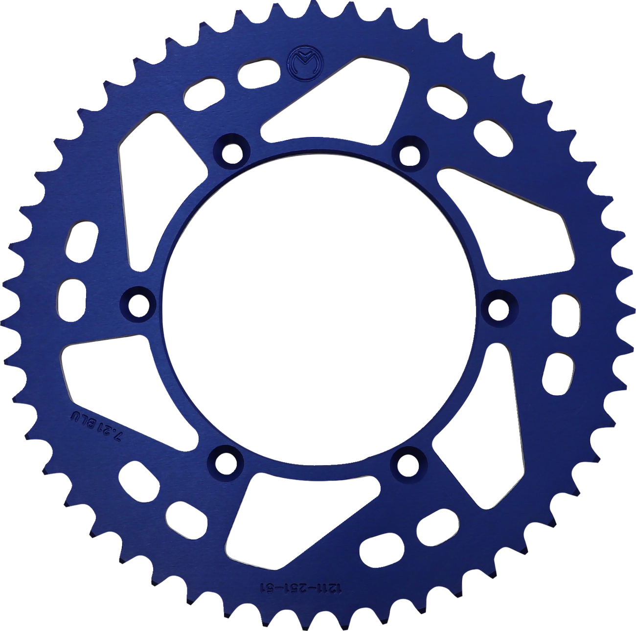 Rear Sprocket - Aluminum - 51 Tooth - Blue - Yamaha