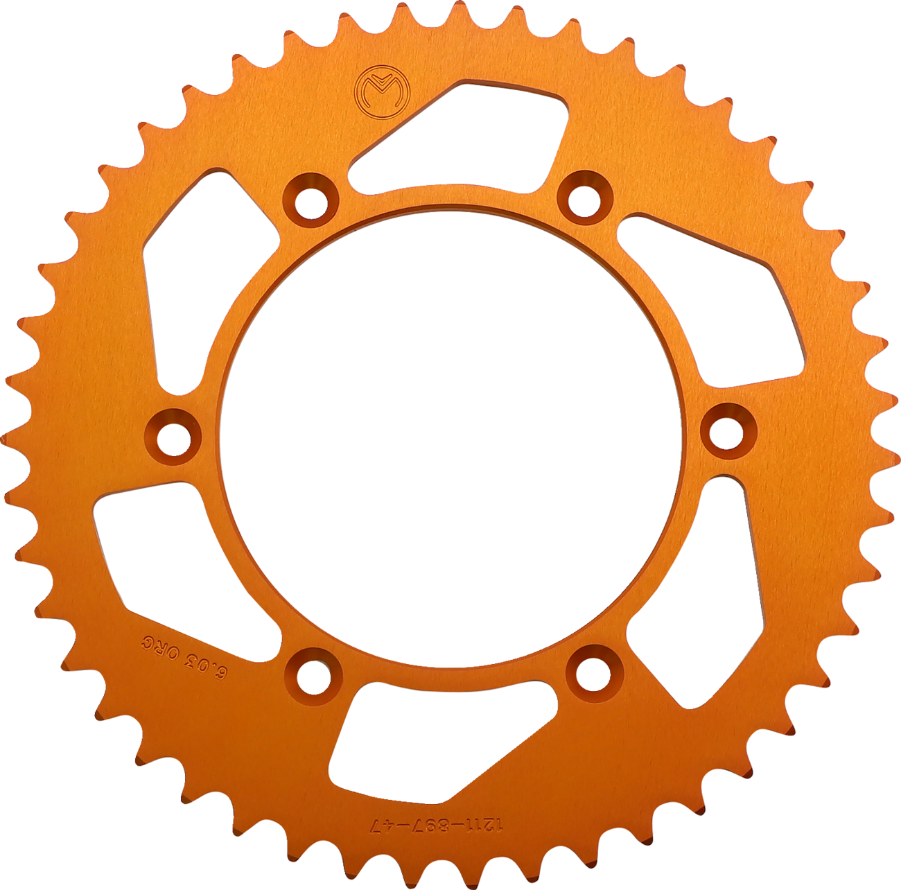 Rear Sprocket - Aluminum - 47 Tooth - Orange - Husaberg/Husqvarna/KTM