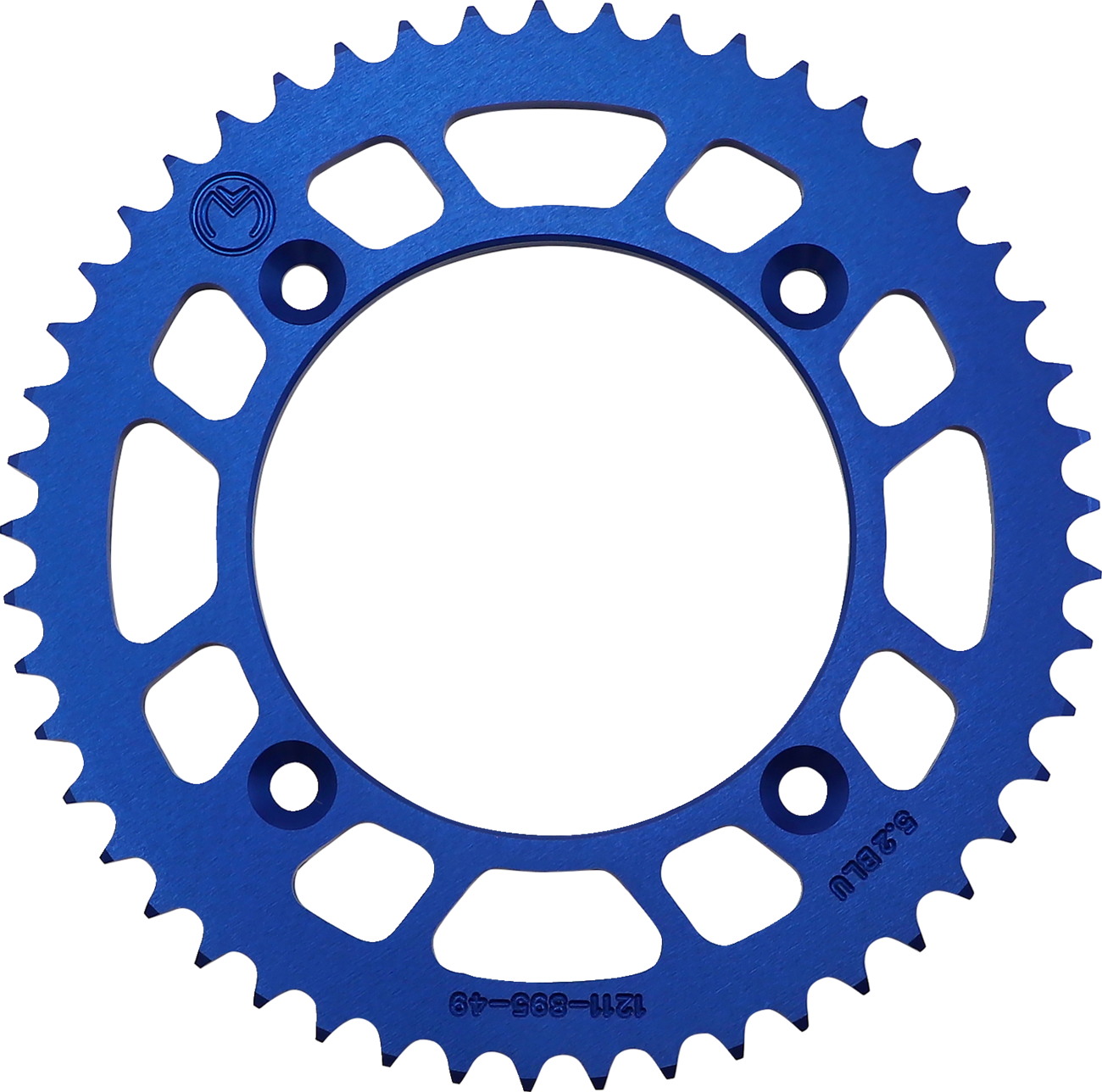 Rear Sprocket - Aluminum - 49 Tooth - Blue - Husqvarna/KTM