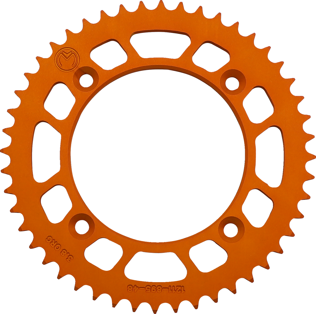 Rear Sprocket - Aluminum - 48 Tooth - Orange - Husqvarna/KTM