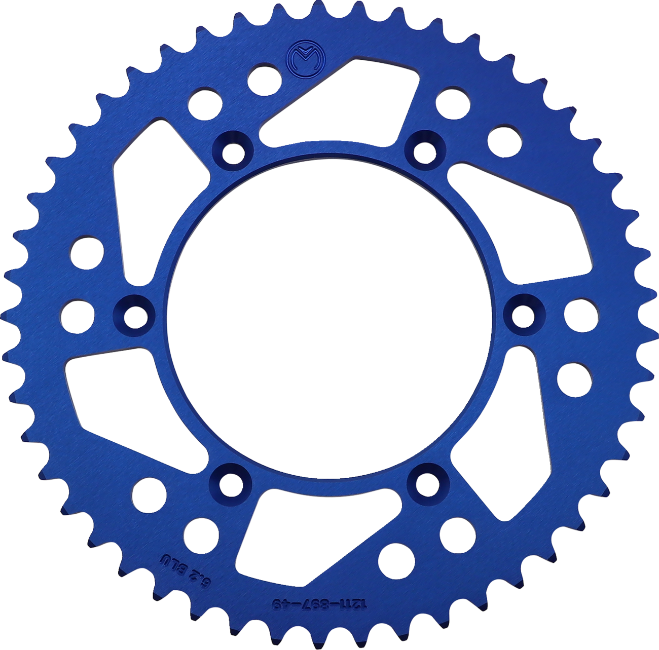 Rear Sprocket - Aluminum - 49 Tooth - Blue - Husaberg/Husqvarna/KTM